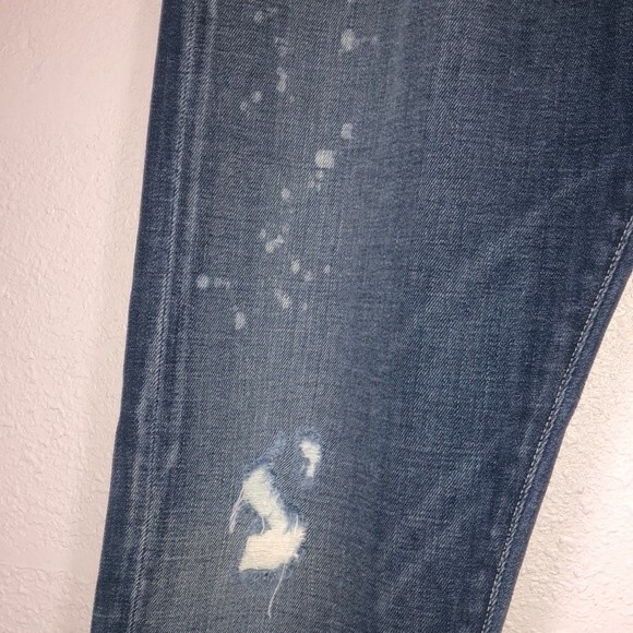 Citizens of Humanity Distressed Palmer Baggy Pant Denim Jeans Size 31 - Picture 5 of 11